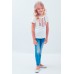 Embroidered tee-shirt for girl "Journey of Red Rose"